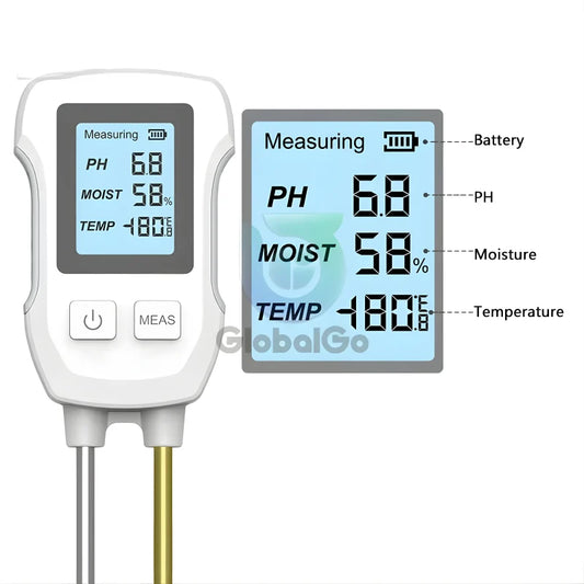 Testeur de Sol - PH, Humidité et de Température