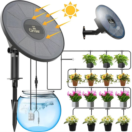 Système d'Irrigation Autonome Solaire pour Plantes