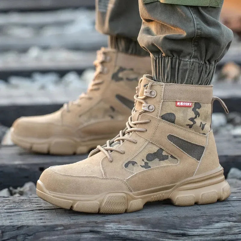 Bottes de Sécurité Militaires Robustes